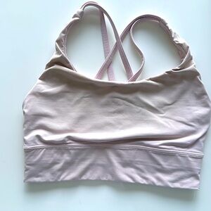 Lululemon energy bra size 6 pink